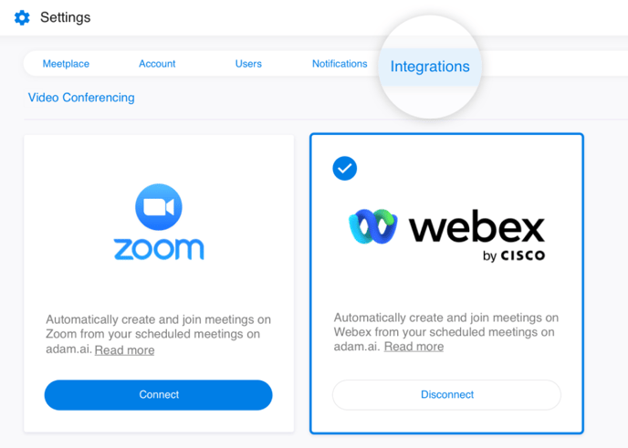 Webex chat